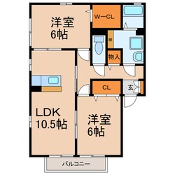 アムール（小野町）の物件間取画像